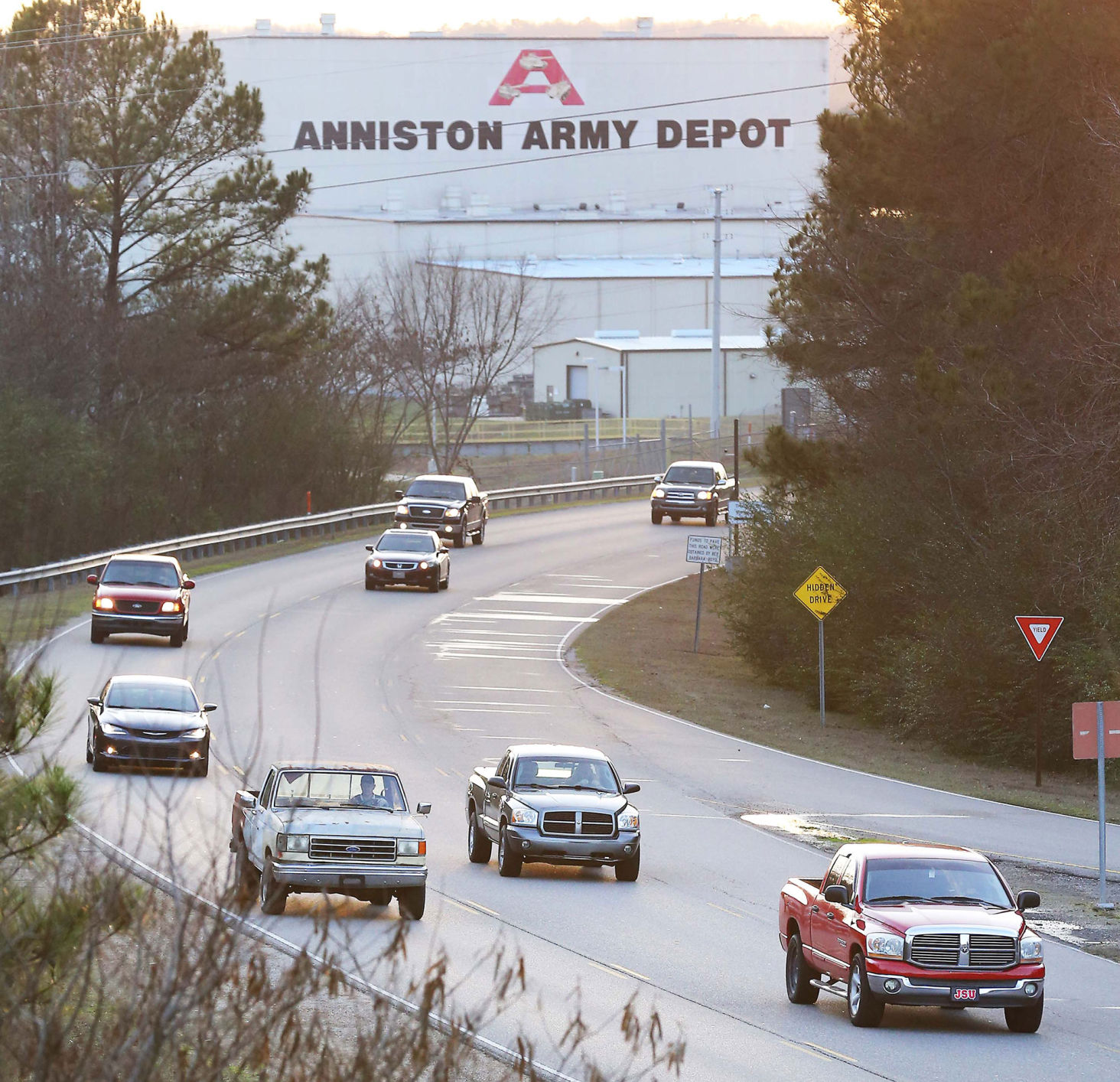 Anniston Army Depot traffic (copy)
